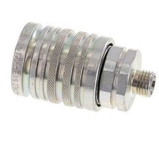 Stalen DN 12.5 Hydraulische Koppeling Snelkoppeling 8 mm L Knelring ISO 7241-1 A/8434-1 D 20.5mm