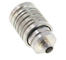 Stalen DN 12.5 Hydraulische Koppeling Snelkoppeling 8 mm L Knelring ISO 7241-1 A/8434-1 D 20.5mm