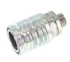 Stalen DN 12.5 Hydraulische Koppeling Snelkoppeling 12 mm L Knelring ISO 7241-1 A/8434-1 D 20.5mm