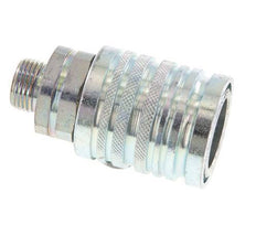 Stalen DN 12.5 Hydraulische Koppeling Snelkoppeling 12 mm L Knelring ISO 7241-1 A/8434-1 D 20.5mm