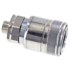 Stalen DN 20 Hydraulische Koppeling Snelkoppeling 12 mm L Knelring ISO 7241-1 A/8434-1 D 29.1mm