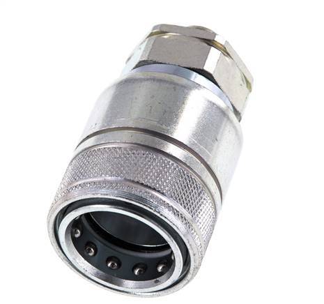 Stalen DN 20 Hydraulische Koppeling Snelkoppeling 12 mm L Knelring ISO 7241-1 A/8434-1 D 29.1mm