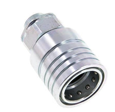 Stalen DN 25 Hydraulische Koppeling Snelkoppeling 18 mm L Knelring ISO 7241-1 A/8434-1 D 34.3mm