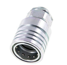 Stalen DN 25 Hydraulische Koppeling Snelkoppeling 18 mm L Knelring ISO 7241-1 A/8434-1 D 34.3mm