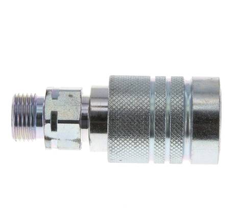 Stalen DN 10 Hydraulische Koppeling Snelkoppeling 10 mm S Knelring ISO 7241-1 A/8434-1 D 17.3mm