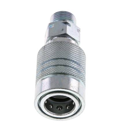 Stalen DN 10 Hydraulische Koppeling Snelkoppeling 10 mm S Knelring ISO 7241-1 A/8434-1 D 17.3mm