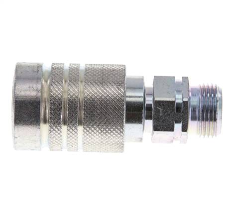 Stalen DN 10 Hydraulische Koppeling Snelkoppeling 12 mm S Knelring ISO 7241-1 A/8434-1 D 17.3mm