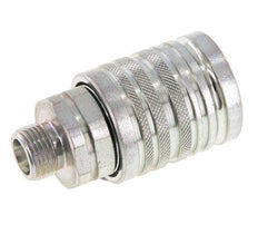 Stalen DN 12.5 Hydraulische Koppeling Snelkoppeling 10 mm S Knelring ISO 7241-1 A/8434-1 D 20.5mm