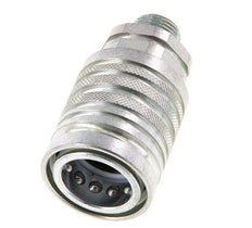 Stalen DN 12.5 Hydraulische Koppeling Snelkoppeling 10 mm S Knelring ISO 7241-1 A/8434-1 D 20.5mm