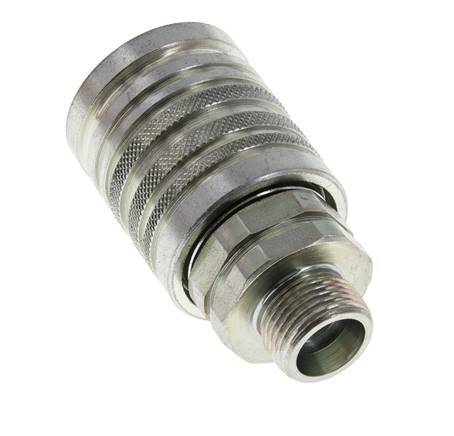 Stalen DN 12.5 Hydraulische Koppeling Snelkoppeling 12 mm S Knelring ISO 7241-1 A/8434-1 D 20.5mm