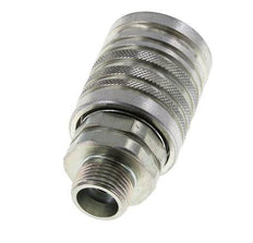 Stalen DN 12.5 Hydraulische Koppeling Snelkoppeling 12 mm S Knelring ISO 7241-1 A/8434-1 D 20.5mm