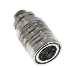 Stalen DN 12.5 Hydraulische Koppeling Snelkoppeling 12 mm S Knelring ISO 7241-1 A/8434-1 D 20.5mm
