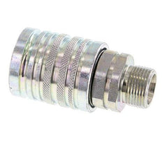 Stalen DN 12.5 Hydraulische Koppeling Snelkoppeling 14 mm S Knelring ISO 7241-1 A/8434-1 D 20.5mm