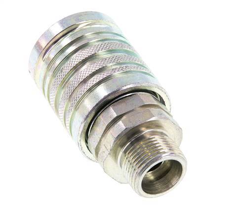 Stalen DN 12.5 Hydraulische Koppeling Snelkoppeling 14 mm S Knelring ISO 7241-1 A/8434-1 D 20.5mm