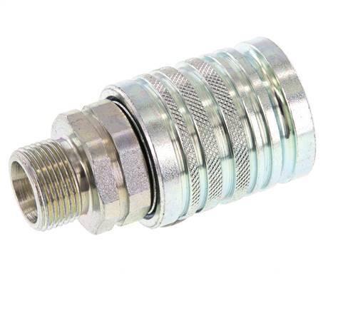 Stalen DN 12.5 Hydraulische Koppeling Snelkoppeling 14 mm S Knelring ISO 7241-1 A/8434-1 D 20.5mm
