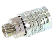 Stalen DN 12.5 Hydraulische Koppeling Snelkoppeling 14 mm S Knelring ISO 7241-1 A/8434-1 D 20.5mm