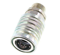 Stalen DN 12.5 Hydraulische Koppeling Snelkoppeling 14 mm S Knelring ISO 7241-1 A/8434-1 D 20.5mm