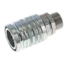 Stalen DN 12.5 Hydraulische Koppeling Snelkoppeling 16 mm S Knelring ISO 7241-1 A/8434-1 D 20.5mm