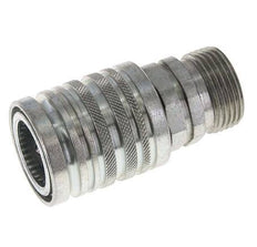 Stalen DN 12.5 Hydraulische Koppeling Snelkoppeling 20 mm S Knelring ISO 7241-1 A/8434-1 D 20.5mm