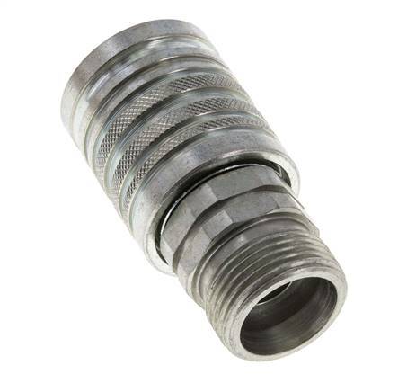 Stalen DN 12.5 Hydraulische Koppeling Snelkoppeling 20 mm S Knelring ISO 7241-1 A/8434-1 D 20.5mm