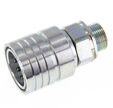 Stalen DN 25 Hydraulische Koppeling Snelkoppeling 20 mm S Knelring ISO 7241-1 A/8434-1 D 34.3mm