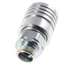 Stalen DN 25 Hydraulische Koppeling Snelkoppeling 20 mm S Knelring ISO 7241-1 A/8434-1 D 34.3mm