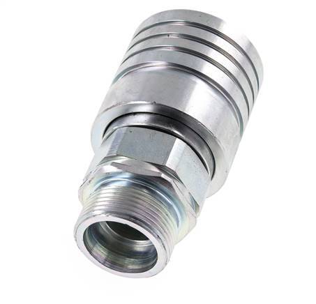 Stalen DN 25 Hydraulische Koppeling Snelkoppeling 25 mm S Knelring ISO 7241-1 A/8434-1 D 34.3mm
