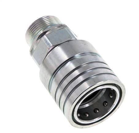 Stalen DN 25 Hydraulische Koppeling Snelkoppeling 25 mm S Knelring ISO 7241-1 A/8434-1 D 34.3mm