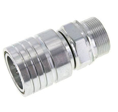 Stalen DN 25 Hydraulische Koppeling Snelkoppeling 30 mm S Knelring ISO 7241-1 A/8434-1 D 34.3mm