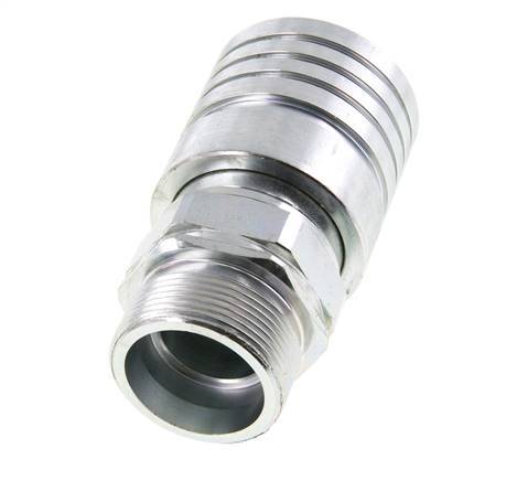 Stalen DN 25 Hydraulische Koppeling Snelkoppeling 30 mm S Knelring ISO 7241-1 A/8434-1 D 34.3mm