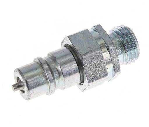 Stalen DN 6.3 Hydraulische Koppeling Insteeknippel 8 mm L Knelring ISO 7241-1 A/8434-1 D 12mm
