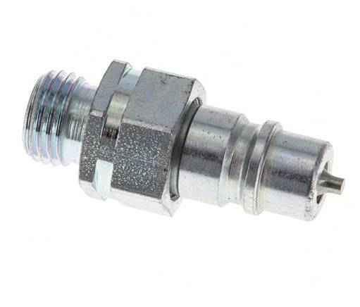 Stalen DN 6.3 Hydraulische Koppeling Insteeknippel 8 mm L Knelring ISO 7241-1 A/8434-1 D 12mm
