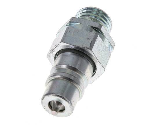 Stalen DN 6.3 Hydraulische Koppeling Insteeknippel 8 mm L Knelring ISO 7241-1 A/8434-1 D 12mm
