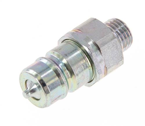 Stalen DN 10 Hydraulische Koppeling Insteeknippel 8 mm L Knelring ISO 7241-1 A/8434-1 D 17.3mm