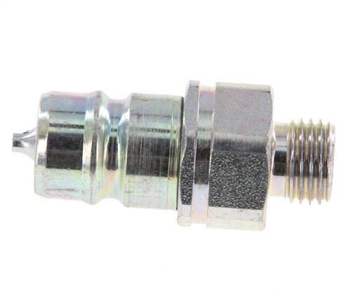 Stalen DN 10 Hydraulische Koppeling Insteeknippel 8 mm L Knelring ISO 7241-1 A/8434-1 D 17.3mm