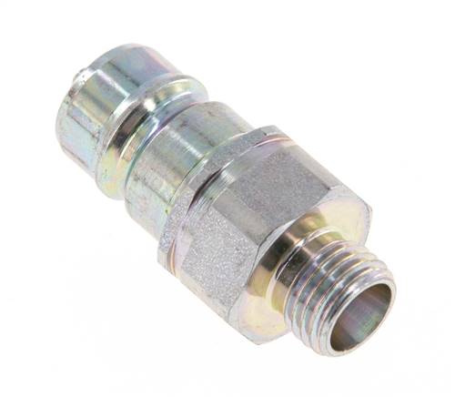 Stalen DN 10 Hydraulische Koppeling Insteeknippel 8 mm L Knelring ISO 7241-1 A/8434-1 D 17.3mm