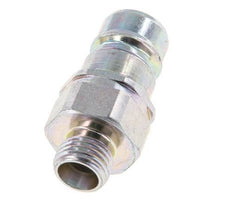 Stalen DN 10 Hydraulische Koppeling Insteeknippel 8 mm L Knelring ISO 7241-1 A/8434-1 D 17.3mm