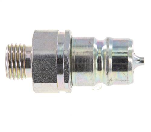 Stalen DN 10 Hydraulische Koppeling Insteeknippel 8 mm L Knelring ISO 7241-1 A/8434-1 D 17.3mm