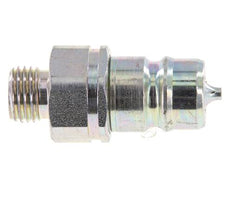 Stalen DN 10 Hydraulische Koppeling Insteeknippel 8 mm L Knelring ISO 7241-1 A/8434-1 D 17.3mm