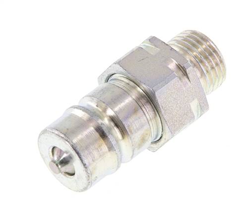 Stalen DN 10 Hydraulische Koppeling Insteeknippel 10 mm L Knelring ISO 7241-1 A/8434-1 D 17.3mm
