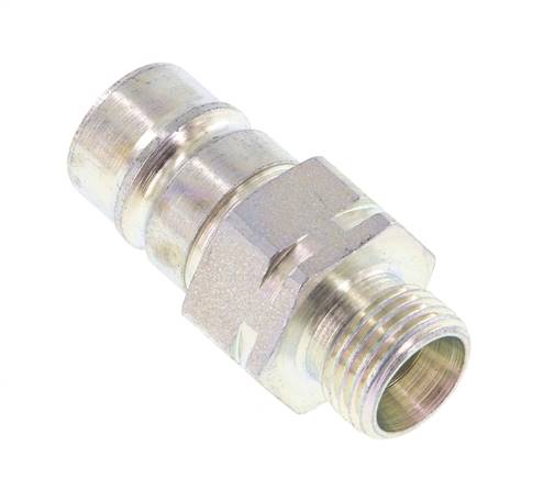 Stalen DN 10 Hydraulische Koppeling Insteeknippel 10 mm L Knelring ISO 7241-1 A/8434-1 D 17.3mm
