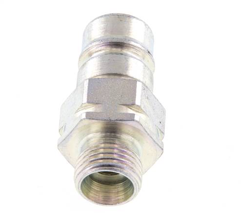 Stalen DN 10 Hydraulische Koppeling Insteeknippel 12 mm L Knelring ISO 7241-1 A/8434-1 D 17.3mm