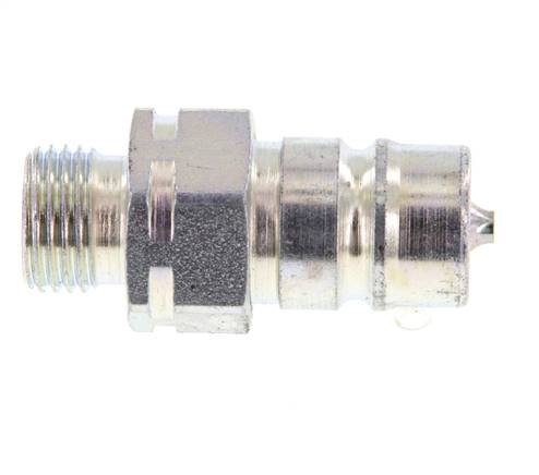 Stalen DN 10 Hydraulische Koppeling Insteeknippel 12 mm L Knelring ISO 7241-1 A/8434-1 D 17.3mm