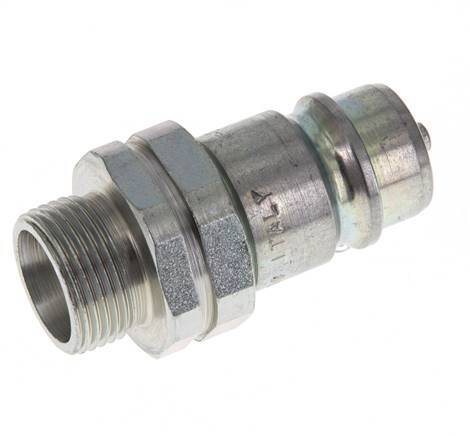 Stalen DN 12.5 Hydraulische Koppeling Insteeknippel 8 mm L Knelring ISO 7241-1 A/8434-1 D 20.5mm