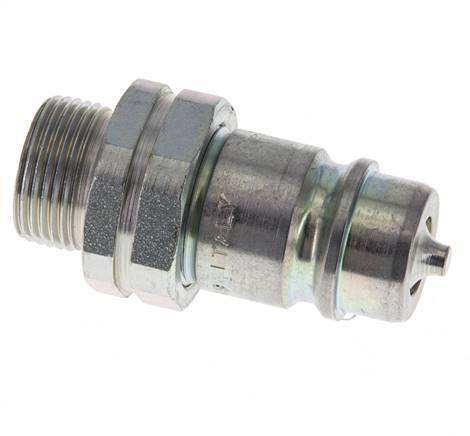 Stalen DN 12.5 Hydraulische Koppeling Insteeknippel 8 mm L Knelring ISO 7241-1 A/8434-1 D 20.5mm