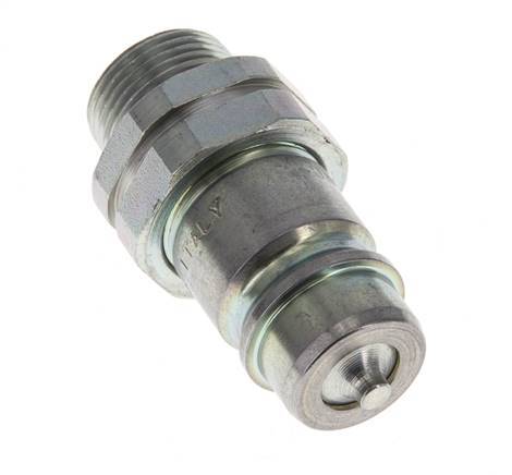 Stalen DN 12.5 Hydraulische Koppeling Insteeknippel 8 mm L Knelring ISO 7241-1 A/8434-1 D 20.5mm