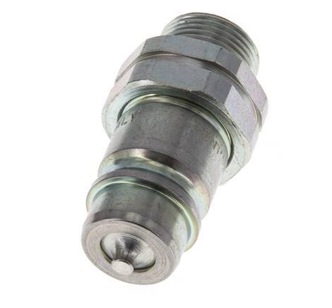 Stalen DN 12.5 Hydraulische Koppeling Insteeknippel 8 mm L Knelring ISO 7241-1 A/8434-1 D 20.5mm