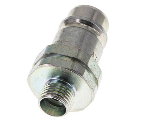 Stalen DN 12.5 Hydraulische Koppeling Insteeknippel 10 mm L Knelring ISO 7241-1 A/8434-1 D 20.5mm