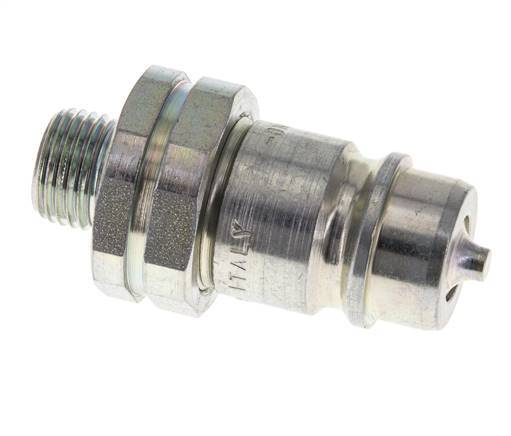 Stalen DN 12.5 Hydraulische Koppeling Insteeknippel 10 mm L Knelring ISO 7241-1 A/8434-1 D 20.5mm