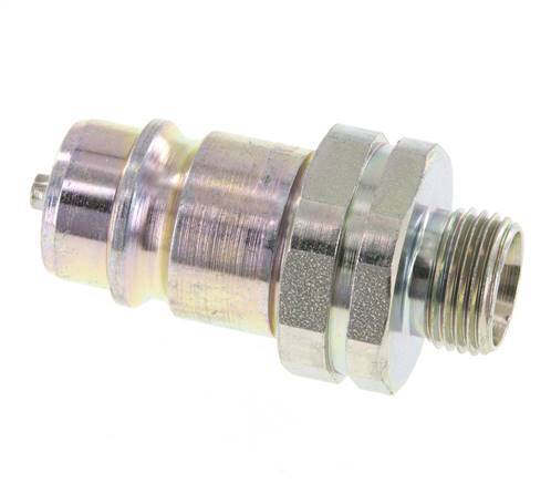 Stalen DN 12.5 Hydraulische Koppeling Insteeknippel 12 mm L Knelring ISO 7241-1 A/8434-1 D 20.5mm